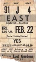 Ticket Stubs
